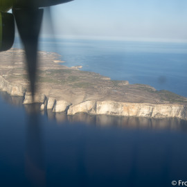 Lampedusa dall'alto